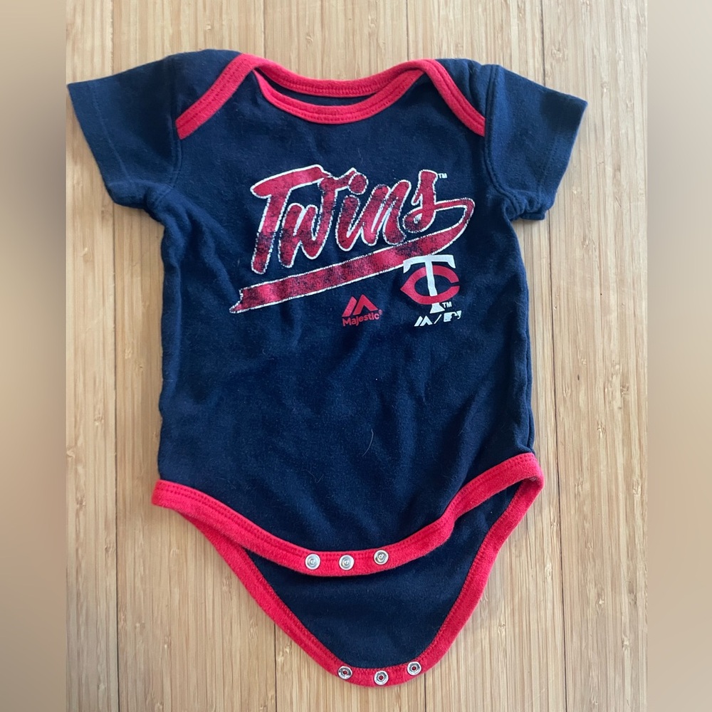 Minnesota twins onesie